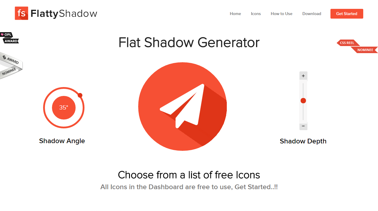 Shadow generator. How to make Flat-Shadow.